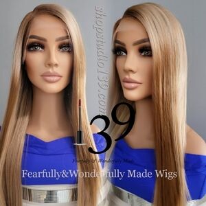 Beautiful Baylage color HD lace front wig